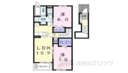 グレイス木津川２間取り図面