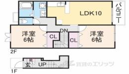 プランヴェール間取り図面
