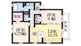 リビングタウン四条大路Ｄ棟間取り図面