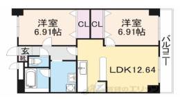 スカイヴィレッジ大宮間取り図面