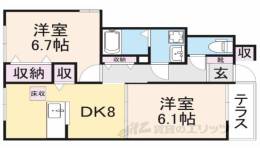 ディモーラA間取り図面