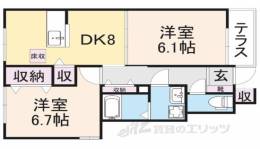 ディモーラA間取り図面