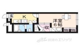 レオパレス八条間取り図面
