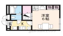 レオパレス八条３間取り図面