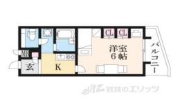レオパレス佐保川　間取り図面