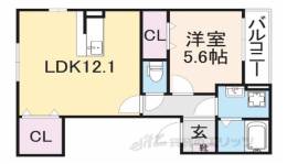 ラ　ラ・シャトー美登利パート２間取り図面