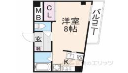 フラッツ小西間取り図面