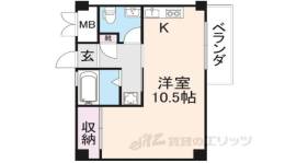 フラッツ小西間取り図面