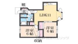ソレイユ二階堂Ａ棟間取り図面