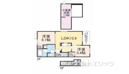 キャッスルビューＨ間取り図面
