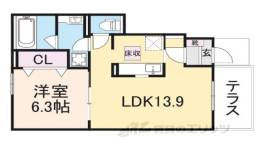 キャッスルビューＨ間取り図面
