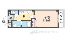 コンフォートビスタ前田間取り図面