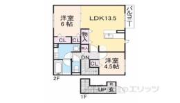 ソシアＡ間取り図面
