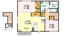 ソシアＡ間取り図面