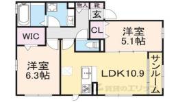 ｓａｉｎｔ‐ｆｌｅｕｒ間取り図面