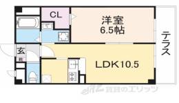 アンプルール　フェール　ベレーザ間取り図面