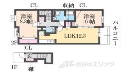 カーサ・フラン間取り図面