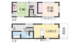貸家間取り図面