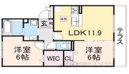 ラヴィベル彦根間取り図面