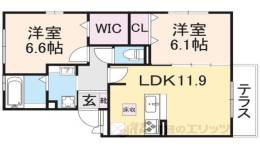 ラヴィベル彦根間取り図面