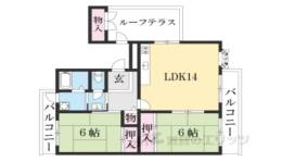 奈良青山団地１０号棟間取り図面