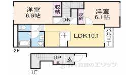 ウォーカーヒル２間取り図面