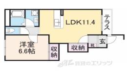 ウォーカーヒル２間取り図面