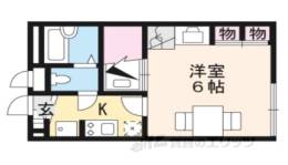 レオパレスEAST MOAT間取り図面