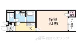クレイノRYOGOKUYA２間取り図面