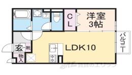 カサベルデ西大寺間取り図面