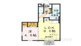 カサベルデ西大寺間取り図面