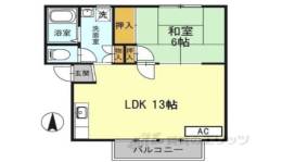 レジデンスボナール２間取り図面