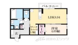 リバーハイツ唐崎間取り図面
