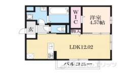 リバーハイツ唐崎間取り図面