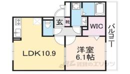 リビングタウン天理Ａ棟間取り図面