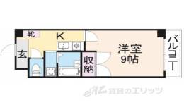 デイグラン香里園北間取り図面