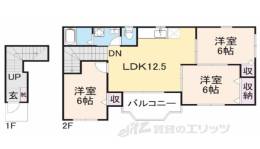 パルティーレ間取り図面