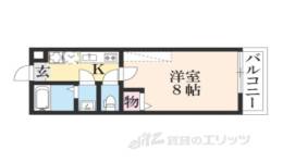 フラッティ有馬町間取り図面
