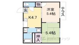 コーポｎａｍｏＢ棟間取り図面