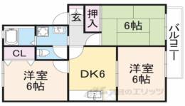 サニースクエアＡ間取り図面