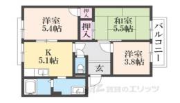クレストコート間取り図面
