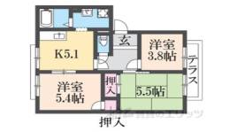 クレストコート間取り図面