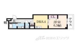 アクシス西京極間取り図面