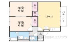ウエストヴィレッジＡ間取り図面