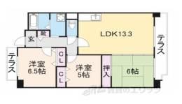 パルハセトン香里園間取り図面