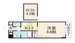 ＴＨＥ　ＳＫＹ　ＶＩＥＷ間取り図面