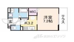 クレアール郡山１間取り図面