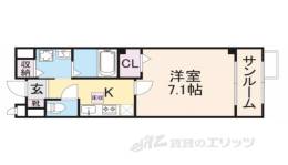メゾンカンタービレ間取り図面