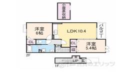 フラワーコート間取り図面