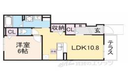 クレールコート２間取り図面